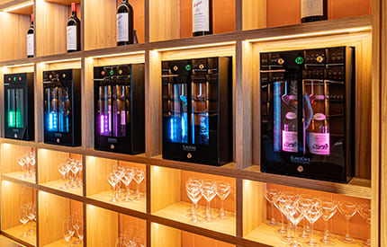 Wein glasweise servieren