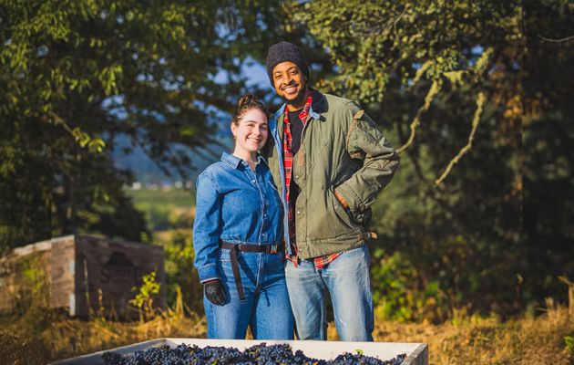 Elise & CJ McCollum // NBA, Weingut // USA