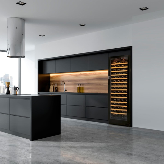 Servierschrank, Multitemperatur, großes Modell, einbaufähig - Compact