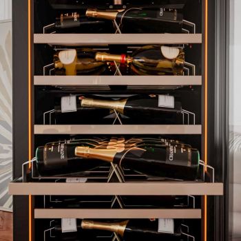 Champagner-Klimaschrank, Eintemperatur, kleines Modell Champagner-Klimaschrank, Eintemperatur, kleines Modell