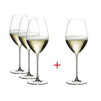 Riedel Veritas – Set mit 4 Champagnergläsern