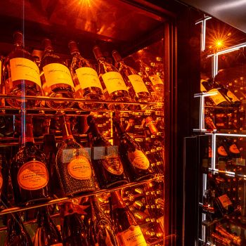 Professionelle Weinkühlvitrine, 1 Temperaturzone, 90 Flaschen - ShowCave