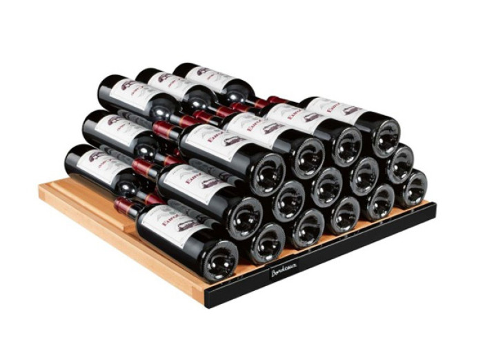 Clayette étagère de cave à vin en bois de stockage solide pour empiler un grand nombre de bouteilles
