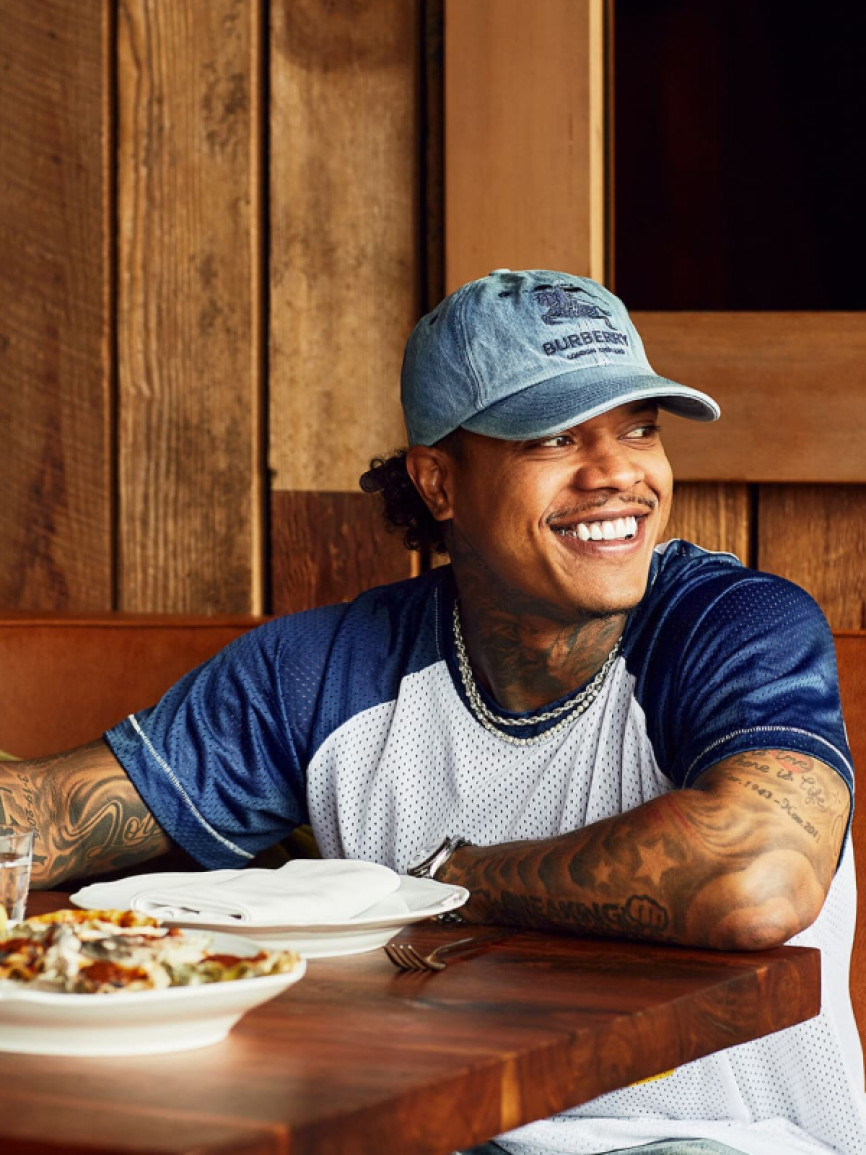 Begegnung mit Marcus Stroman - Baseball-All-Star-Werfer - USA Begegnung mit Marcus Stroman - Baseball-All-Star-Werfer - USA