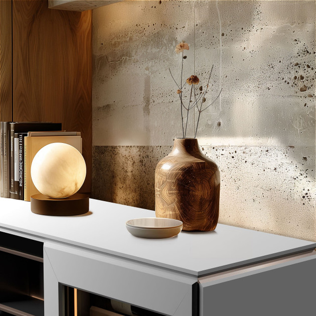 Weinkellermöbel Glastür 2 Temperaturzonen, matt weiß lackiert