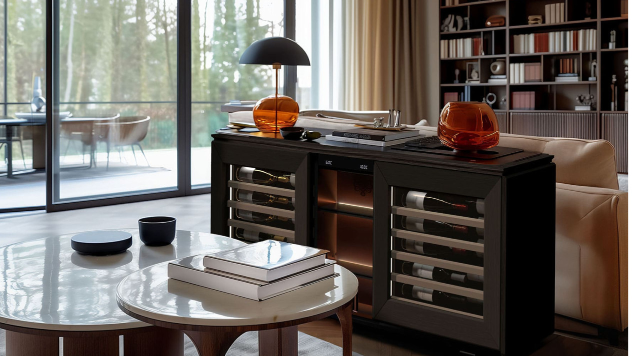 Gestalten Sie Ihren Harmonie-Weinkeller bis ins kleinste Detail passend zu Ihrer Inneneinrichtung.