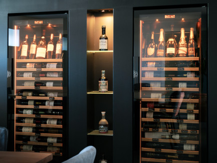 Mur de caves a vin de vieillissement Revelation EuroCave