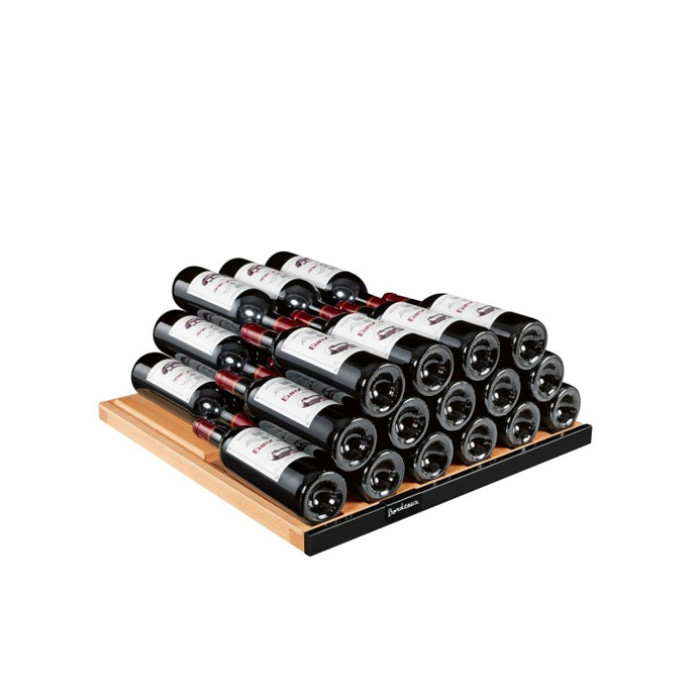 Festes, stabiles Holzregal zur Lagerung von bis zu 72 Flaschen pro Regal durch Übereinanderstapeln, wahlweise in der Frontfarbe Schwarz oder Eichenholz. Festes, stabiles Holzregal zur Lagerung von bis zu 72 Flaschen pro Regal durch Übereinanderstapeln, wahlweise in der Frontfarbe Schwarz oder Eichenholz.