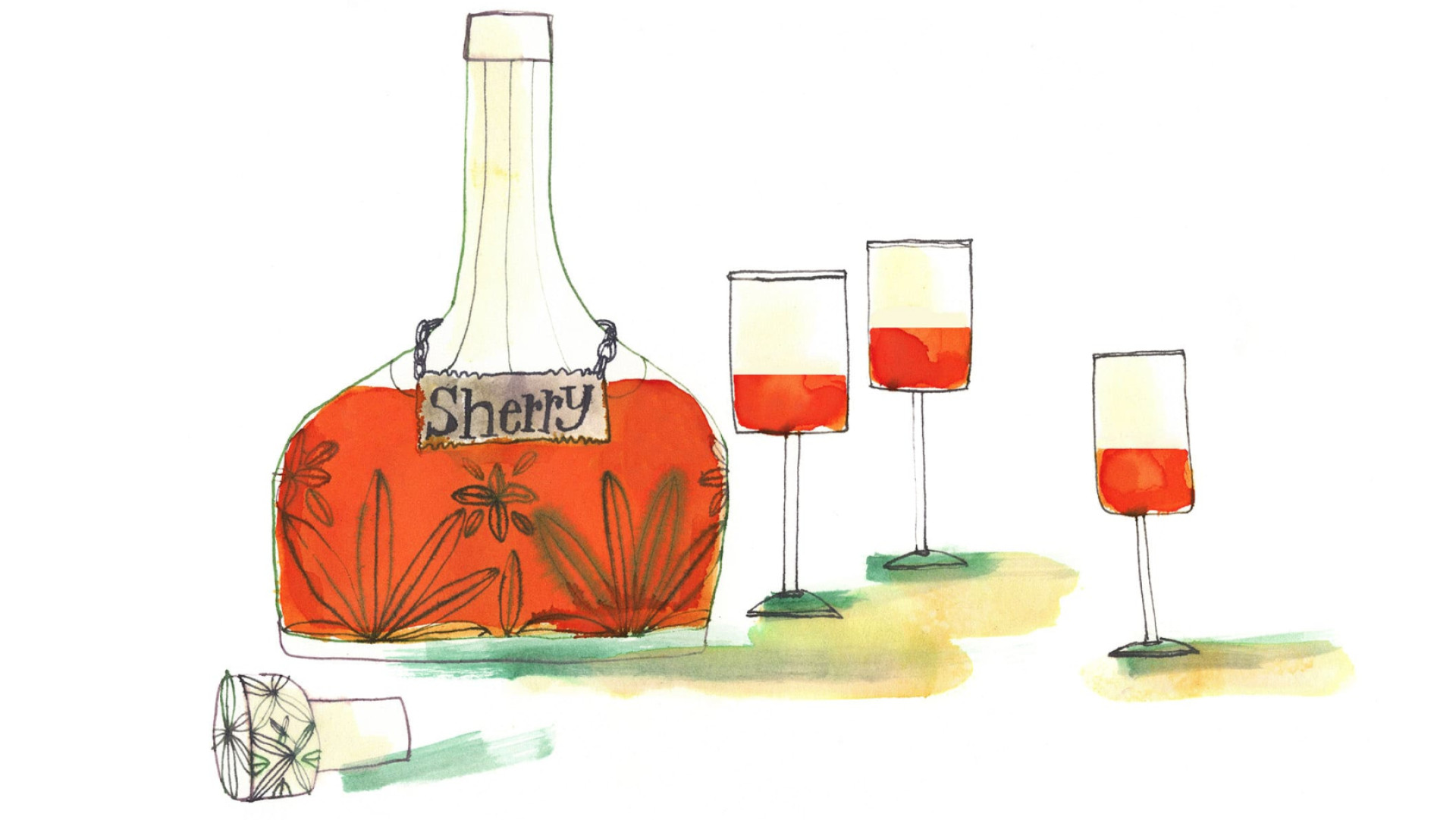 Ist Sherry ein oxidierter Wein? - Artwork von Rebecca Bradley Ist Sherry ein oxidierter Wein? - Artwork von Rebecca Bradley
